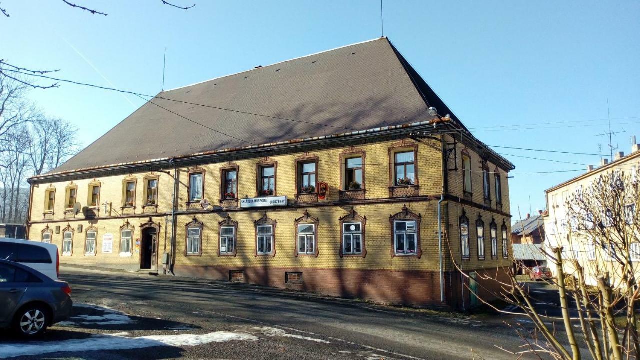 Penzion Sklarska Hospoda Хршибска Экстерьер фото